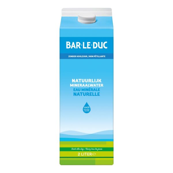 Bar-le-Duc Natuurlijk mineraalwater koolzuurvrij 6x2L